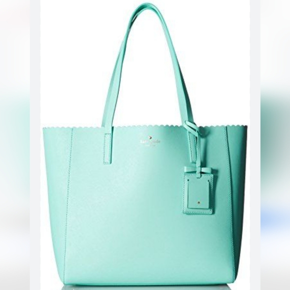 kate spade Handbags - KATE SPADE NEW YORK Cape Drive Hallie Tote Bag Aqua